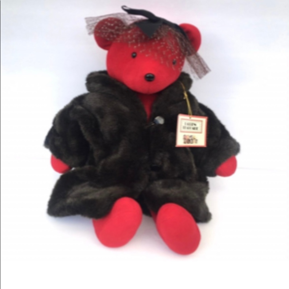 NWT North American Bear Co. “Lauren Bearcall” collectible teddy bear - 22”
